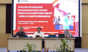 Workshop Penguatan Mata Kuliah Penguatan Kompetensi (MKPK) Universitas Hasanuddin yang digelar pada Maret 2026. (Foto: Humas Universitas Hasanuddin)